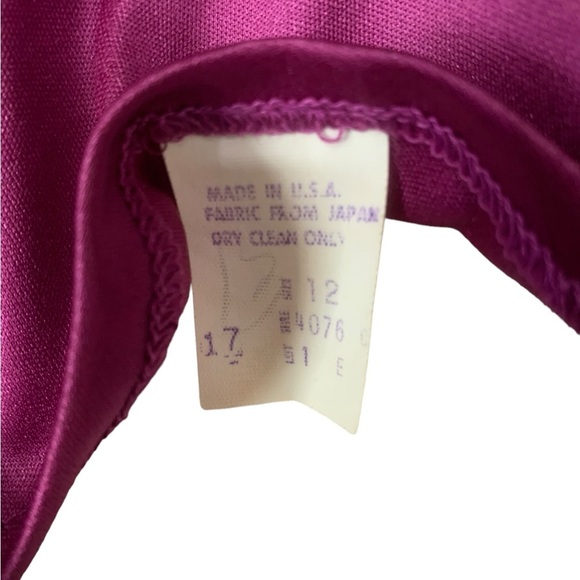 Purple sheer dress- vintage - Picture 8 of 8